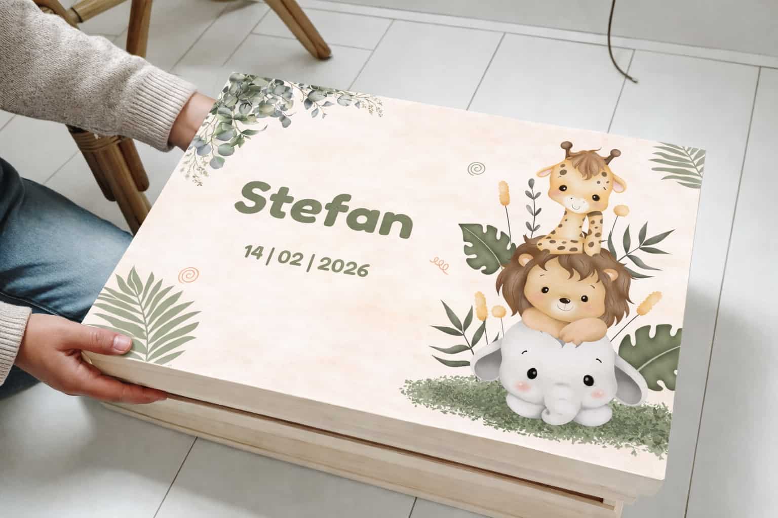 Bewaarbox middel Stefan