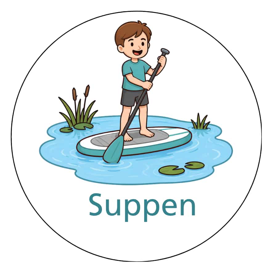 Magnetisch pictogram Suppen