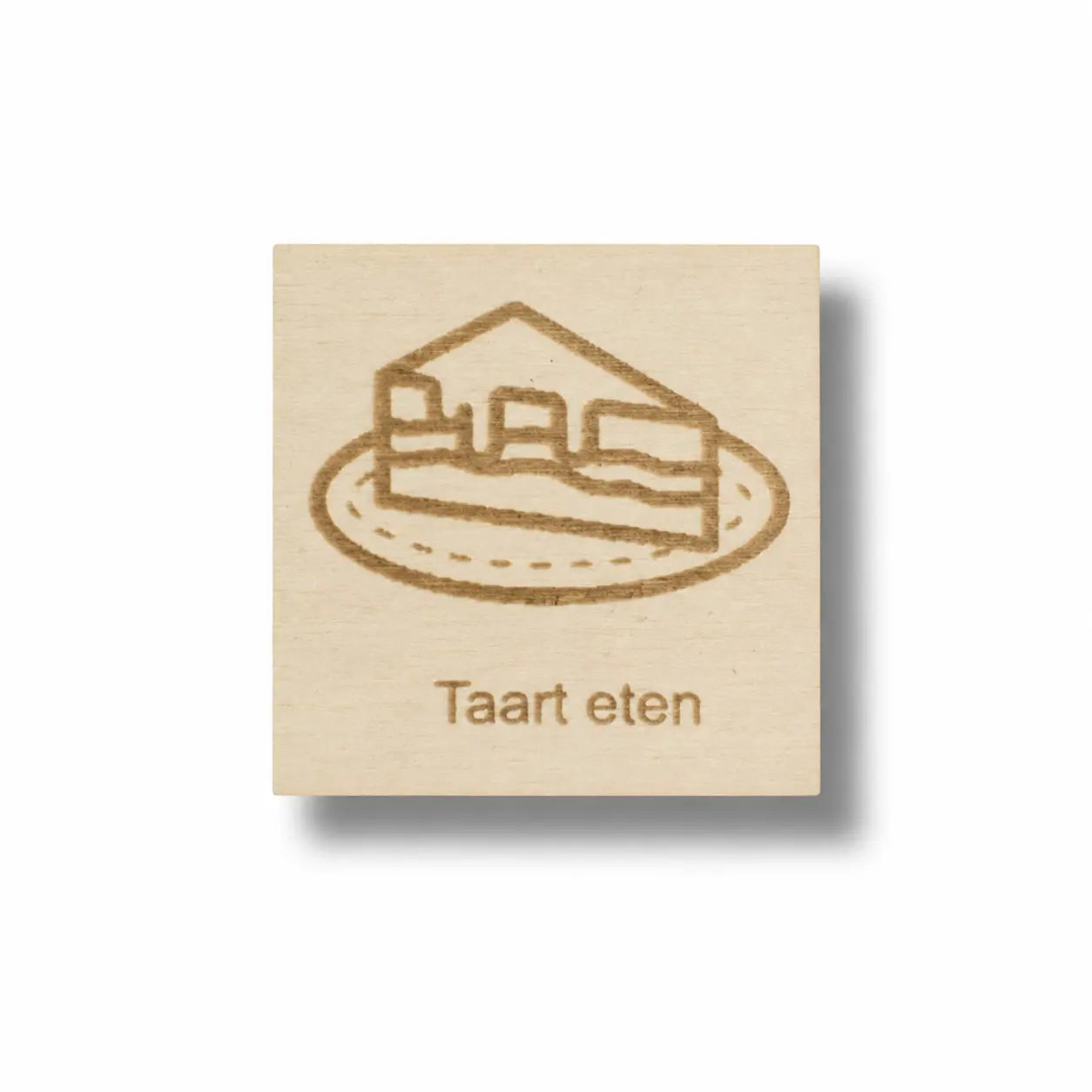 Pictogram Taart eten