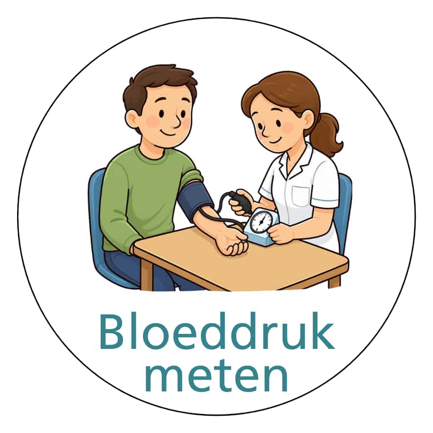 Magnetisch pictogram Bloeddruk meten