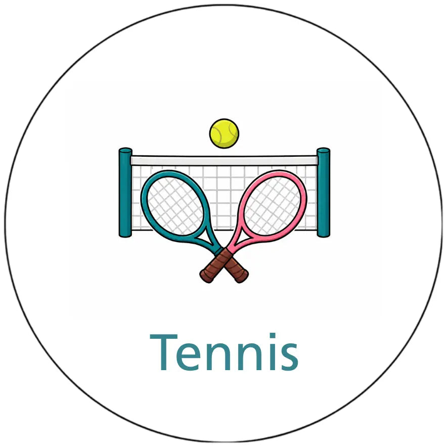 Magnetisch pictogram Tennis