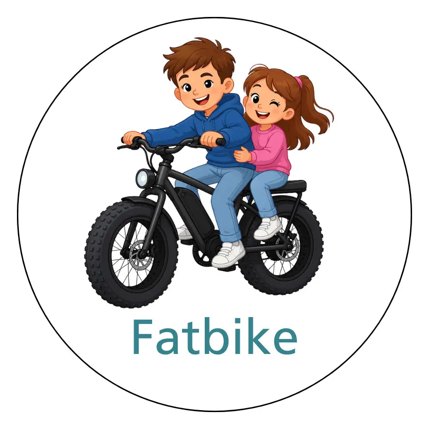Magnetisch pictogram Fatbike