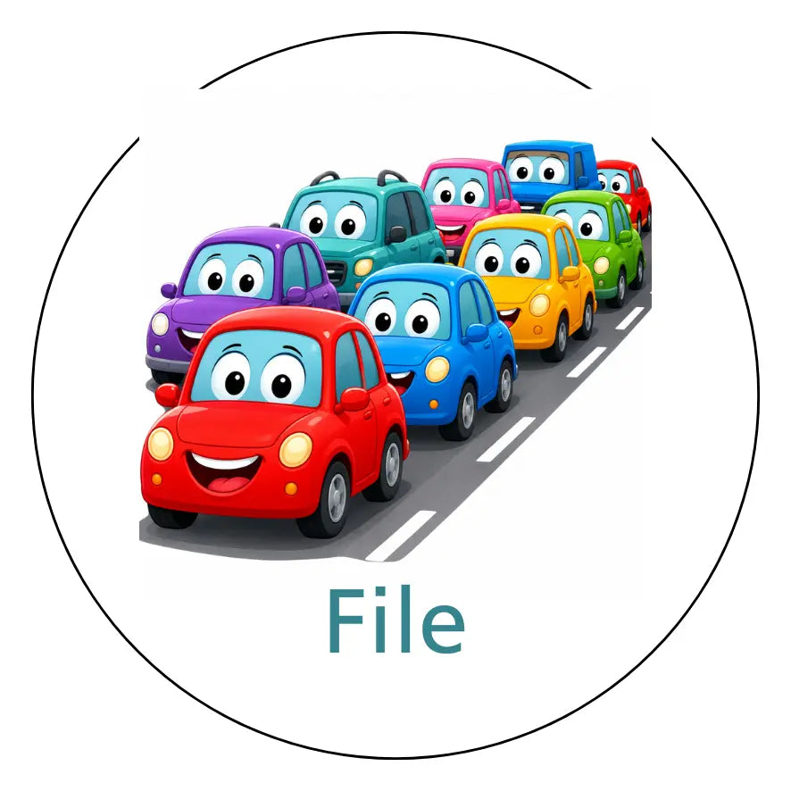 Magnetisch pictogram File