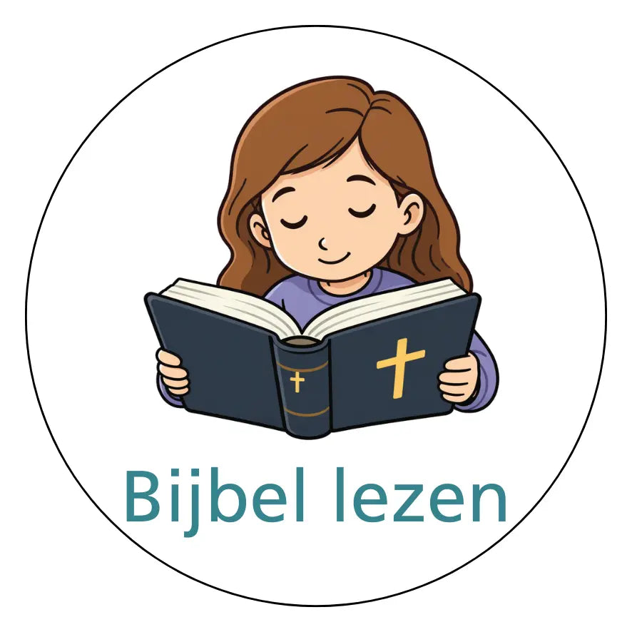 Magnetisch pictogram Bijbel lezen