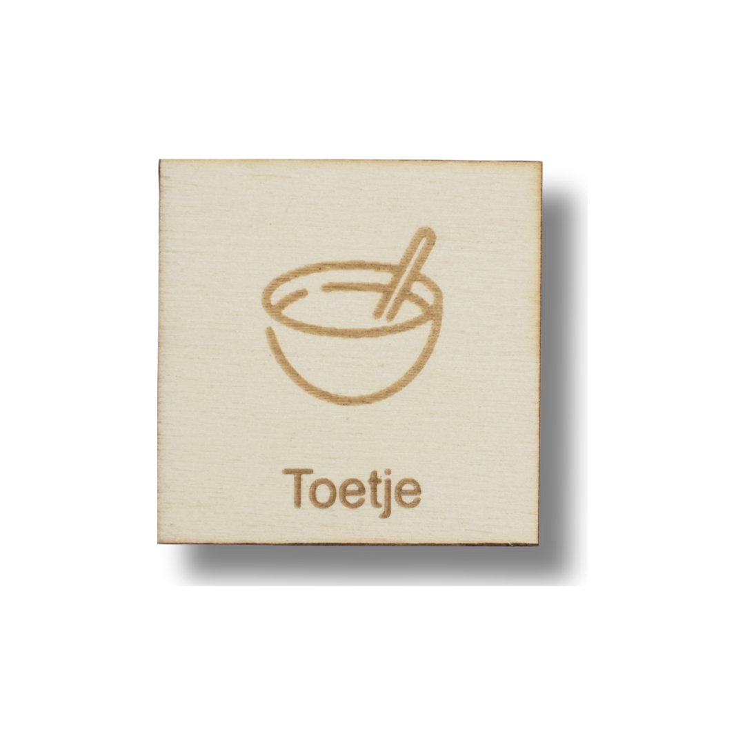 Pictogram Toetje