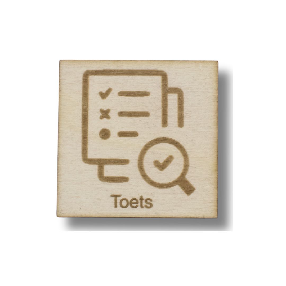 Pictogram Toets