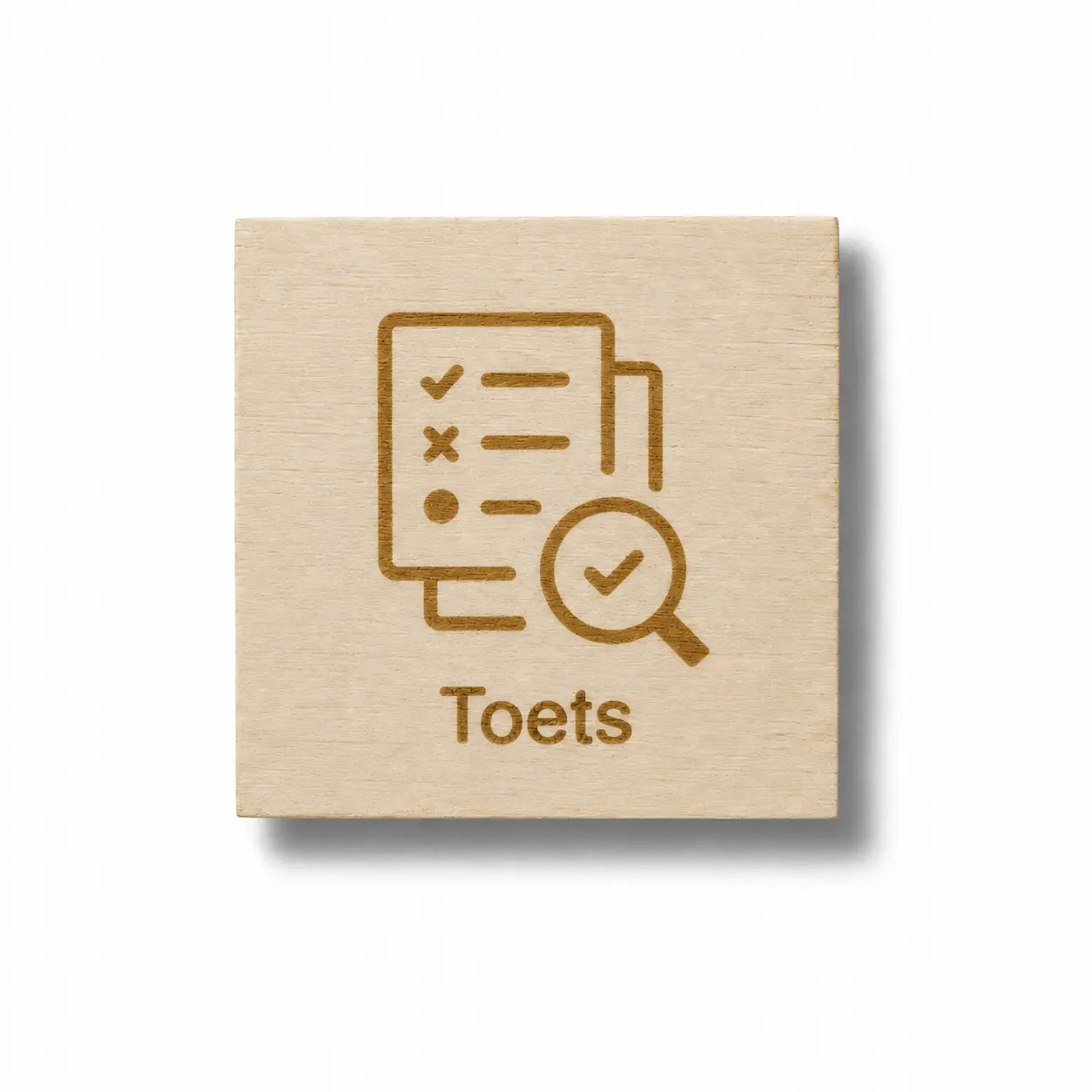 Pictogram Toets