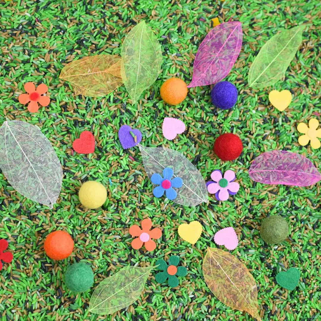 Lente Speelset Accessoires – Vilt & Organza (33 stuks)