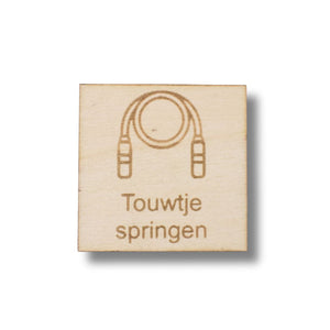 Pictogram Touwtje springen