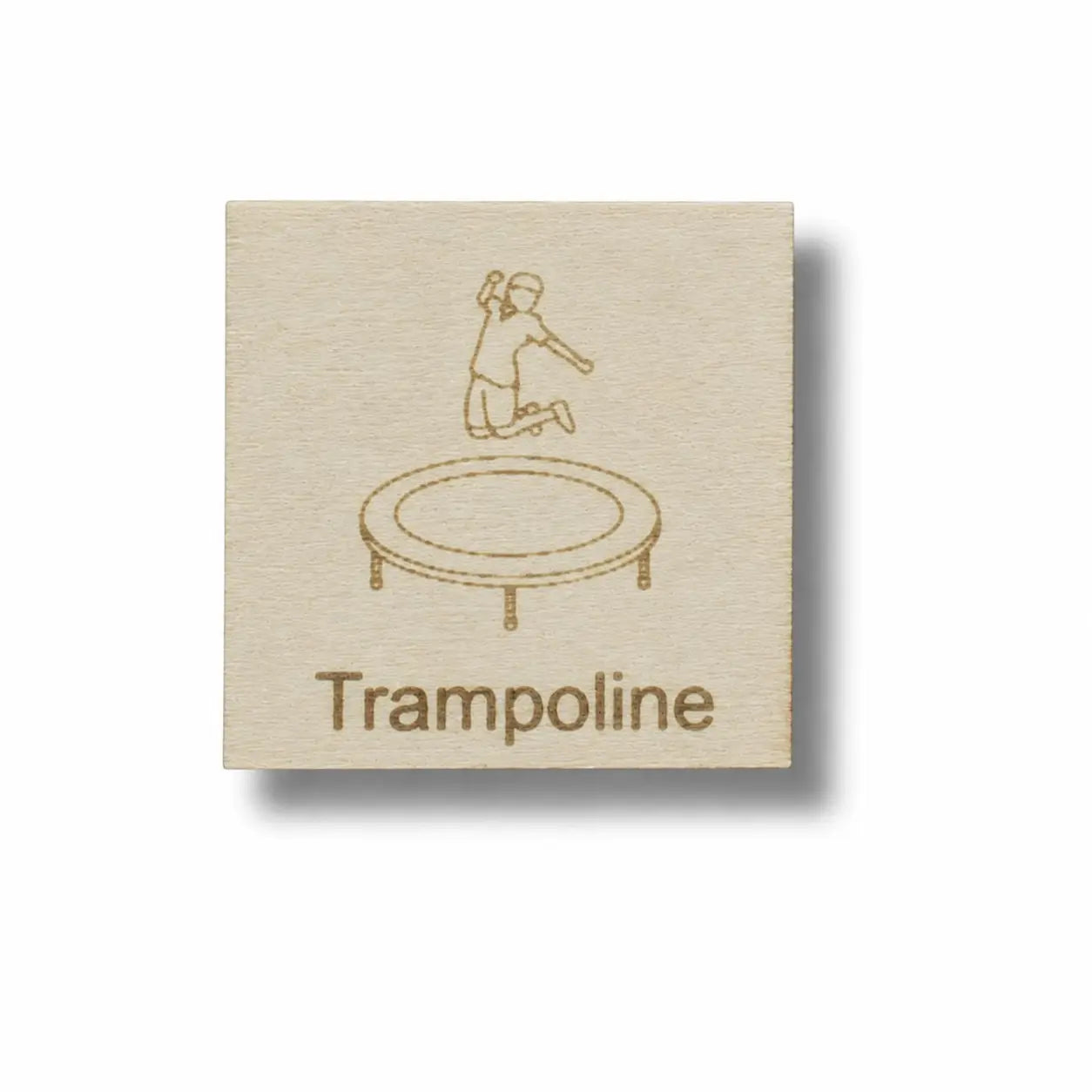 Pictogram trampoline