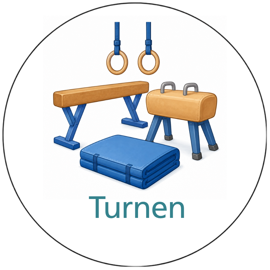 Magnetisch pictogram Turnen