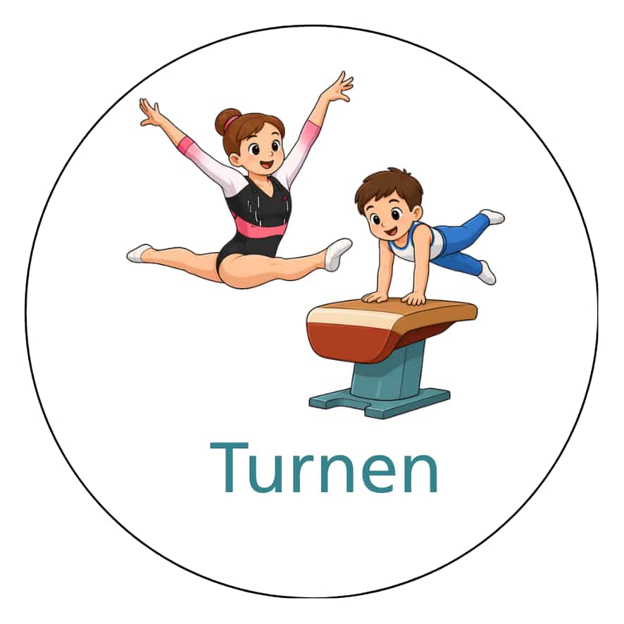 Magnetisch pictogram Turnen