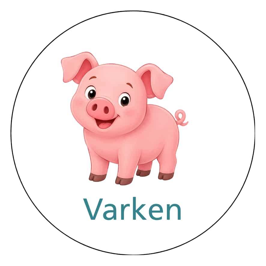 Magnetisch pictogram Varken