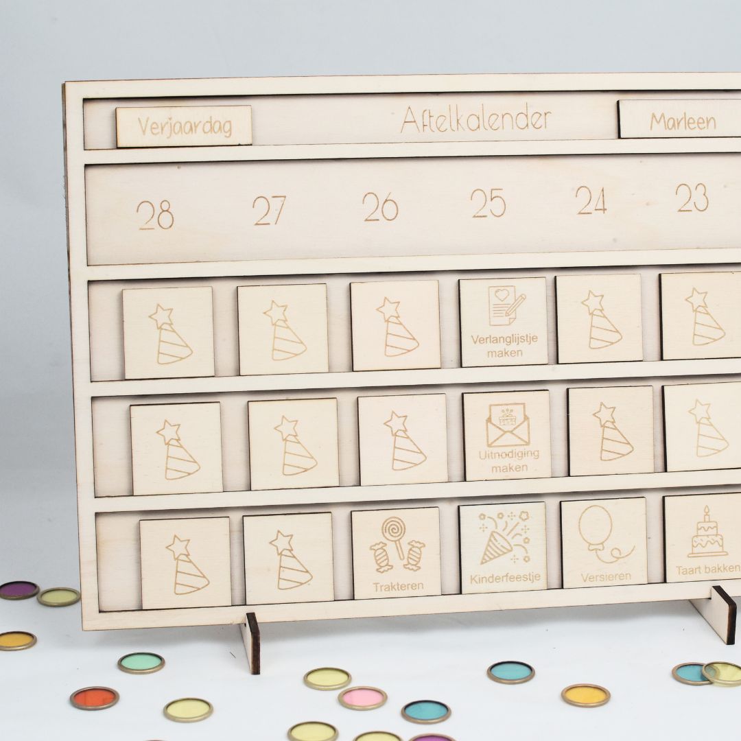 Verjaardag Aftelkalender