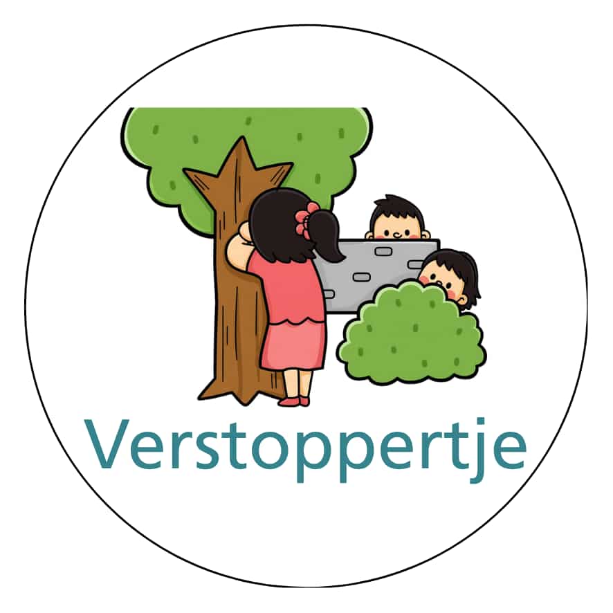Magnetisch pictogram Verstoppertje