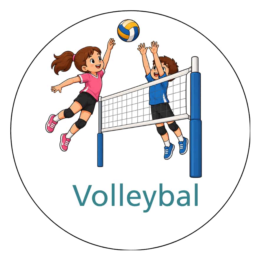 Magnetisch pictogram Volleybal