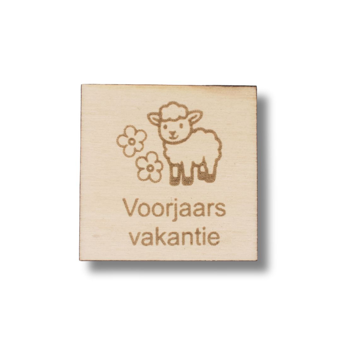 Pictogram Voorjaarsvakantie