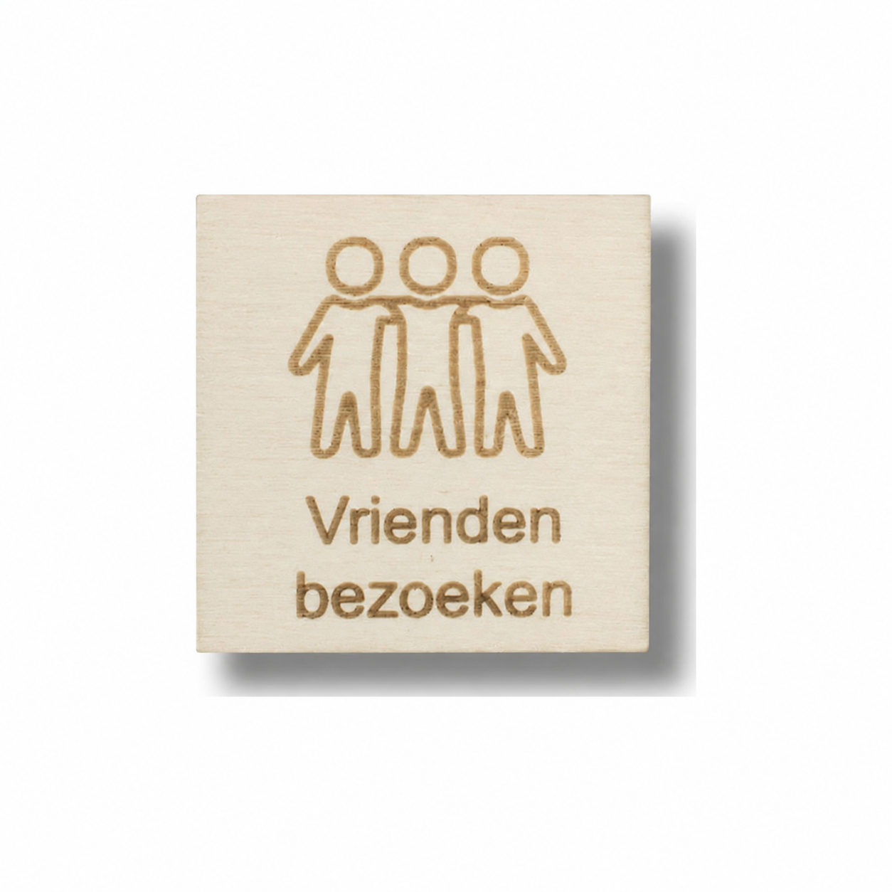 Pictogram Vrienden Bezoeken