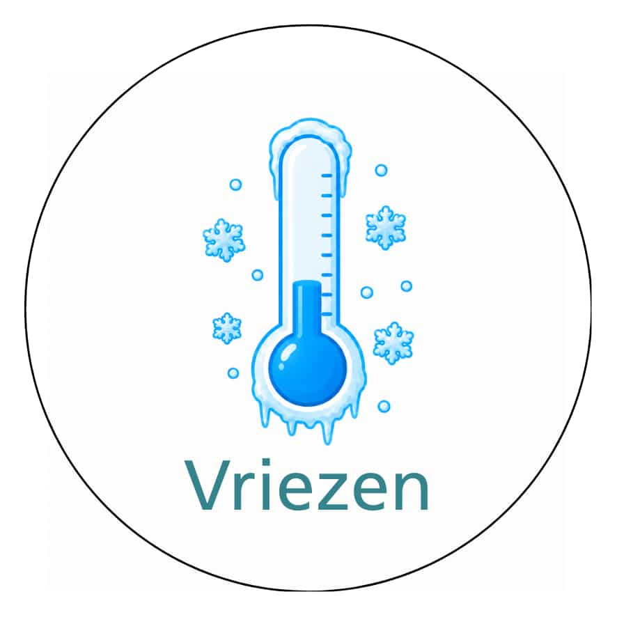 Magnetisch pictogram Vriezen