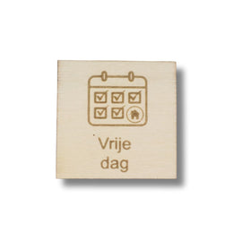 Pictogram Vrije Dag – Overzicht & Structuur Weekplanner