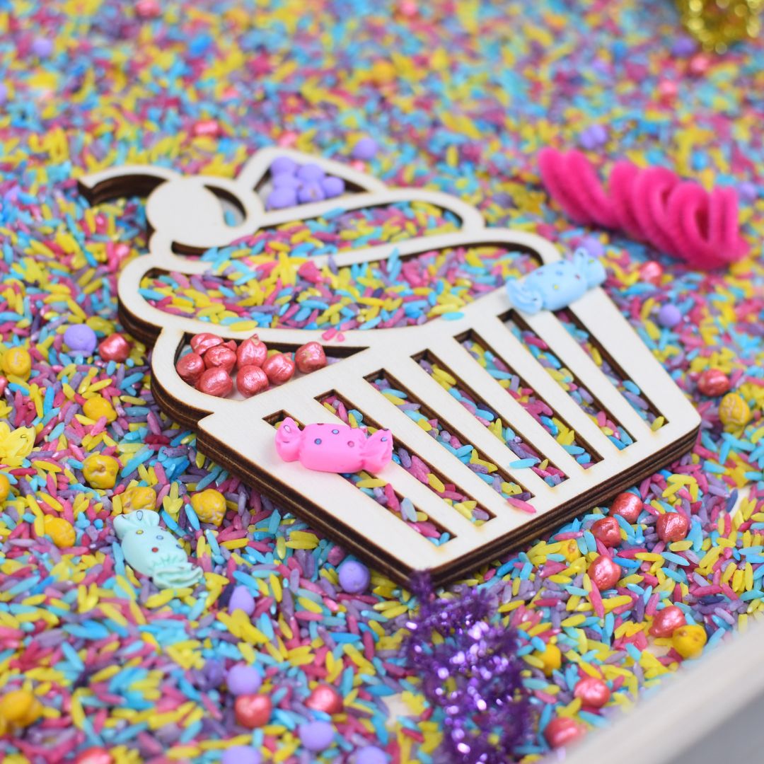 Houten Vulvorm Taartje