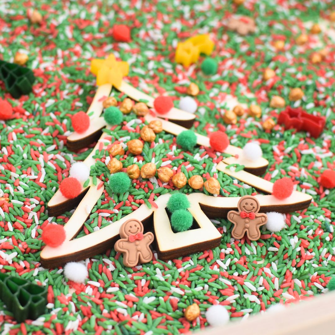 Houten vulvorm kerstboom