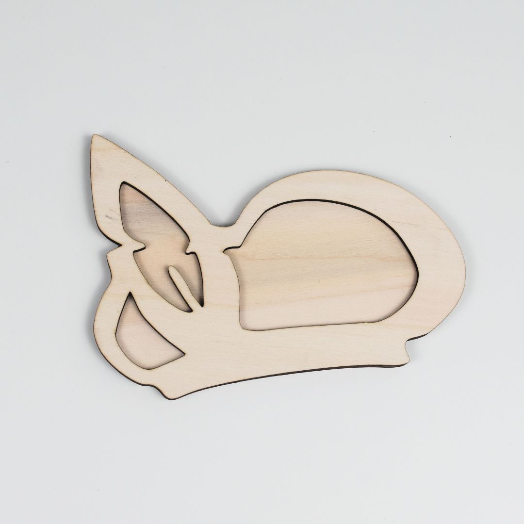 Houten vulvorm muts