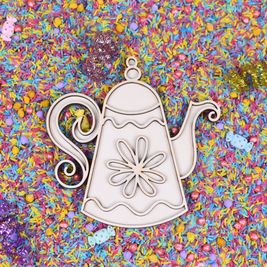 Houten Vulvorm Theepot