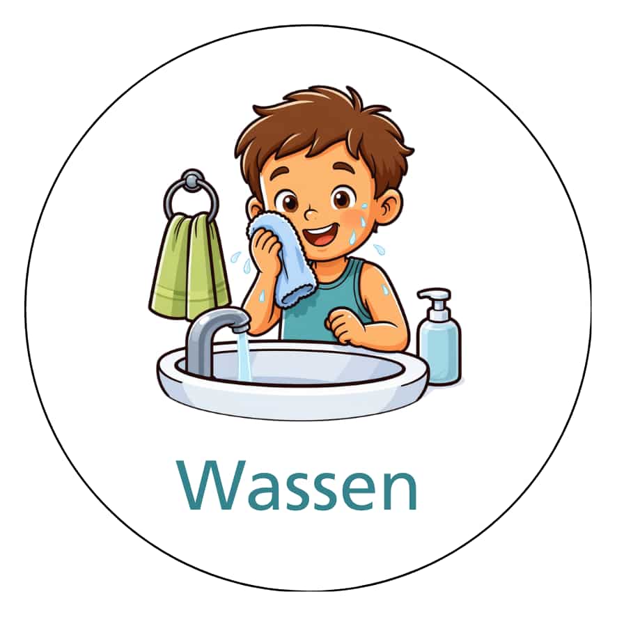 Magnetisch pictogram Wassen