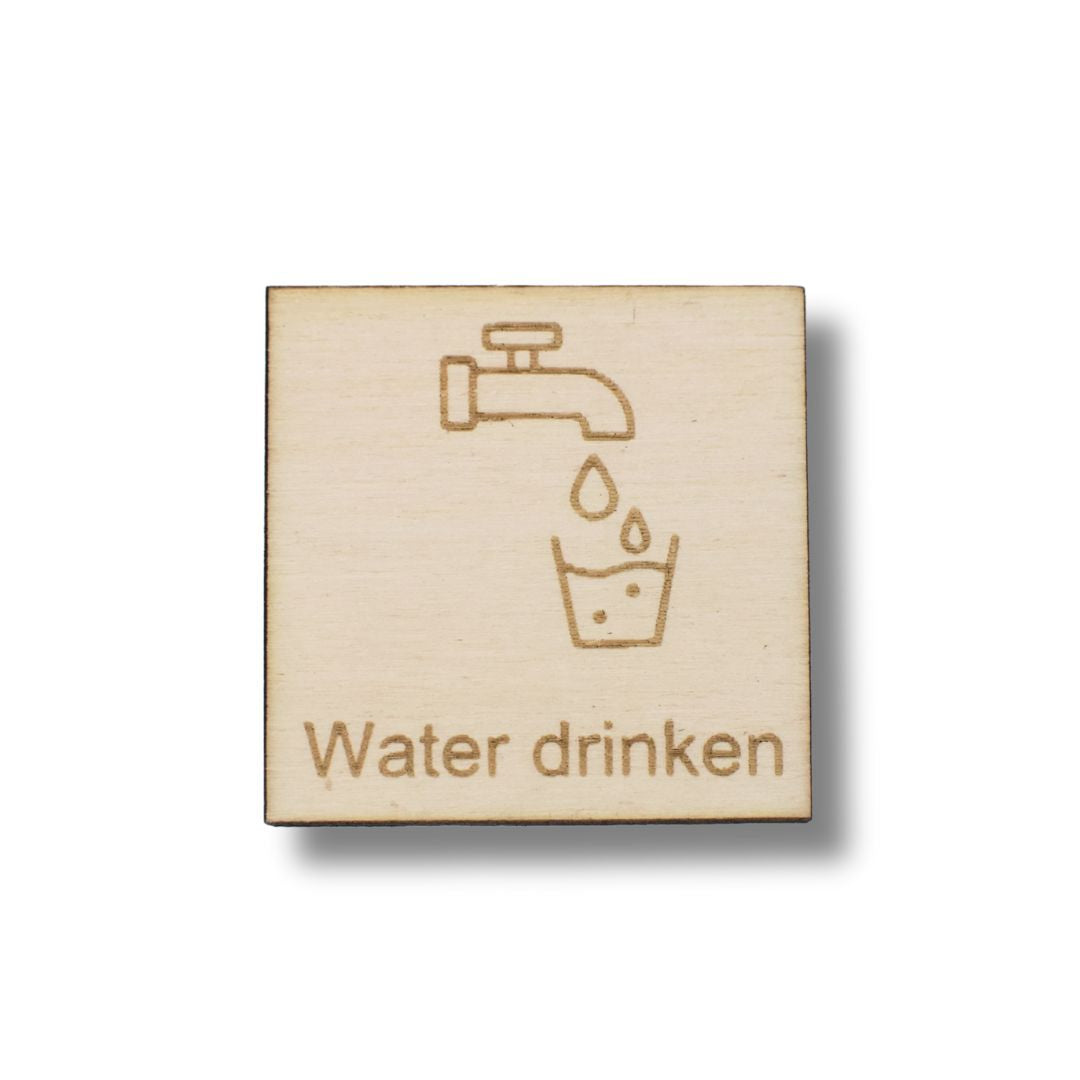 Pictogram Water drinken