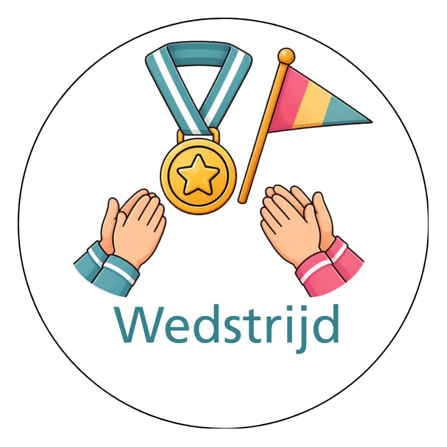 Magnetisch pictogram Wedstrijd