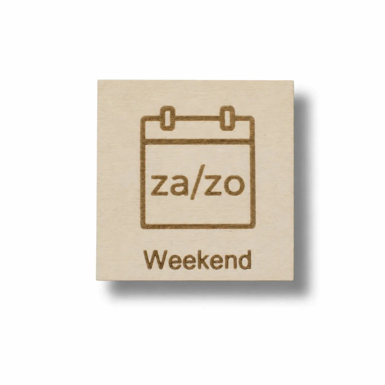 Pictogram Weekend – Weekplanner pictogram kind
