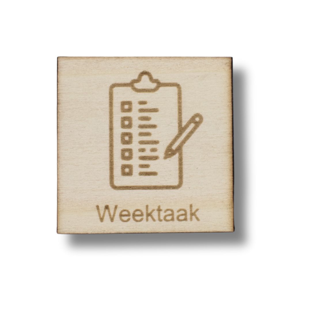 Pictogram weektaak