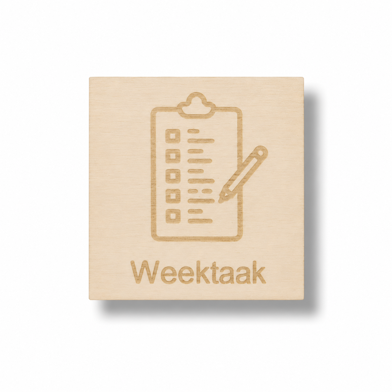 Pictogram Weektaken – School & Structuur Weekplanner