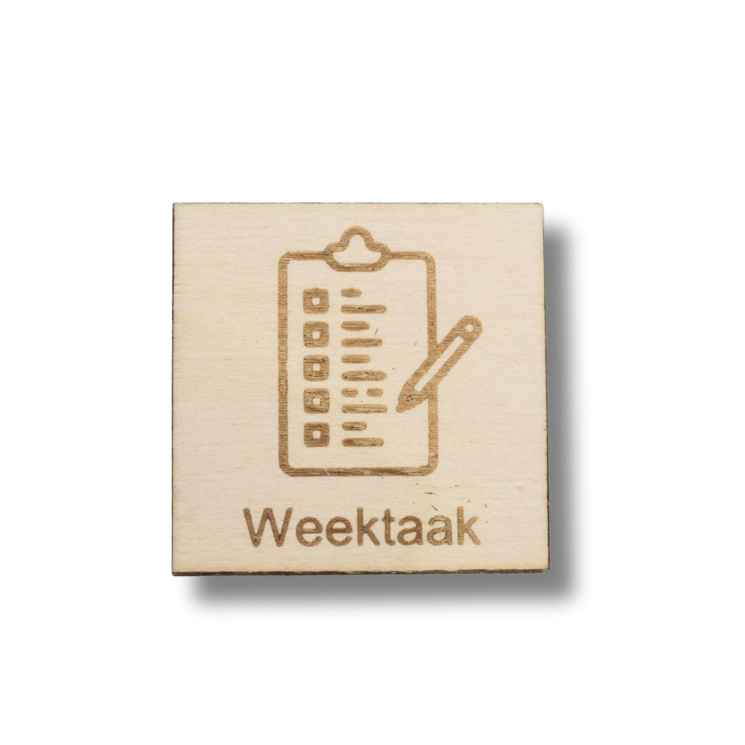 Pictogram weektaak