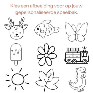 Houten Speelbak + 1 kg Sinterklaas Mix SETKorting