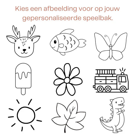 Houten Speelbak + 1 kg Sinterklaas Mix SETKorting