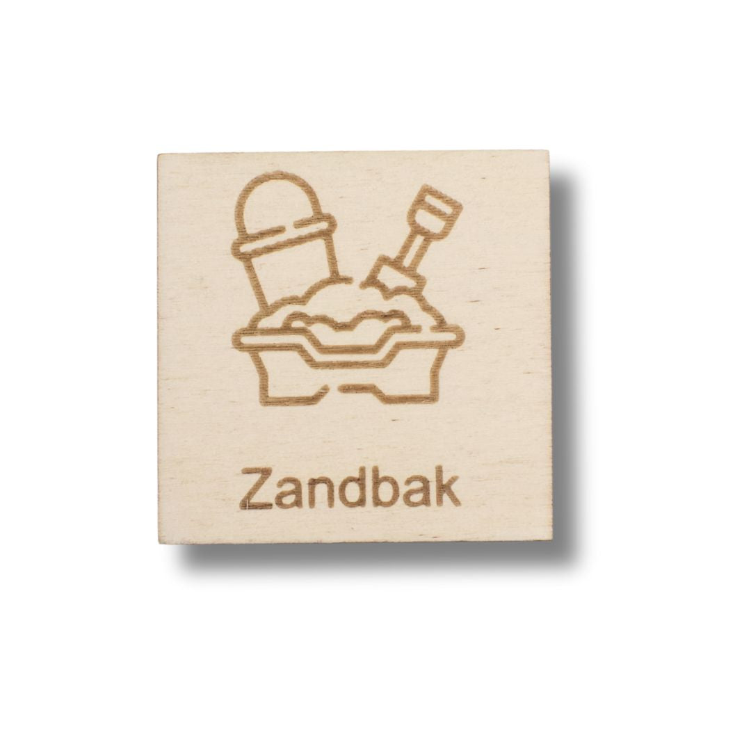 Pictogram Zandbak