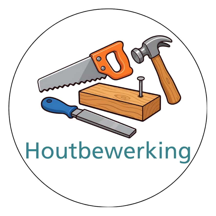 Magnetisch pictogram Houtbewerking