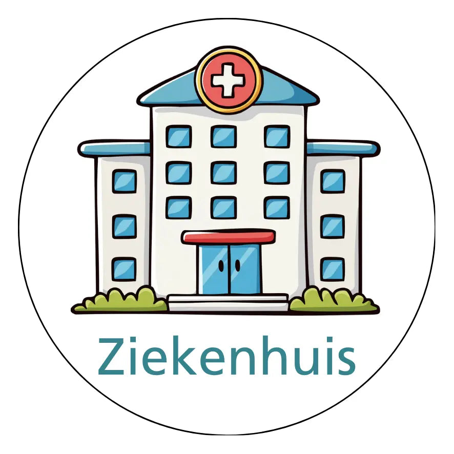 Magnetisch pictogram Ziekenhuis