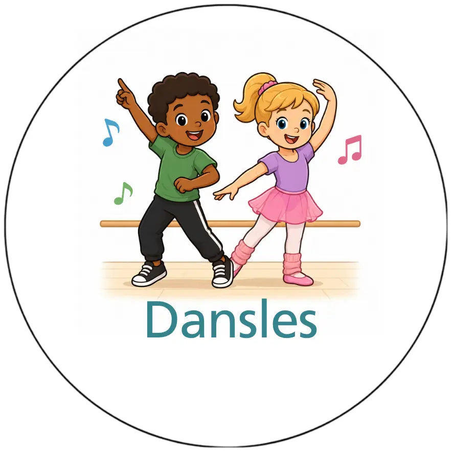 Magnetisch pictogram Dansles