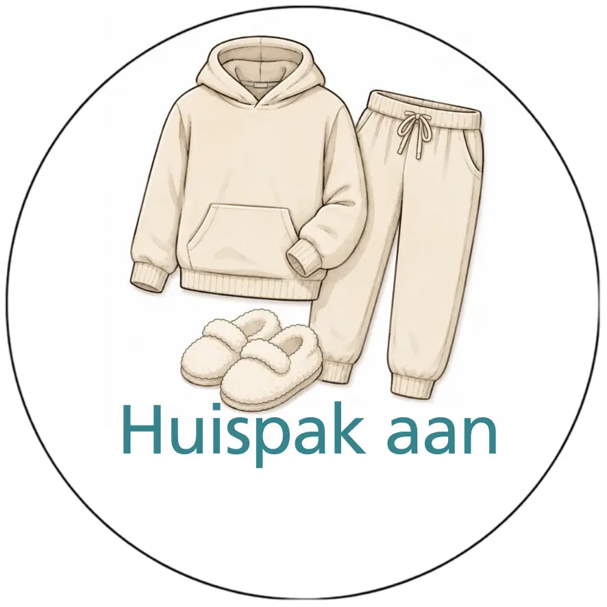 Magnetisch pictogram Huispak aan