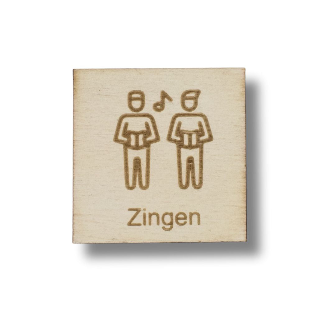 Pictogram Zingen