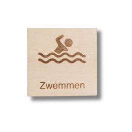 Pictogram zwemmen voor weekplanner en dagplanner