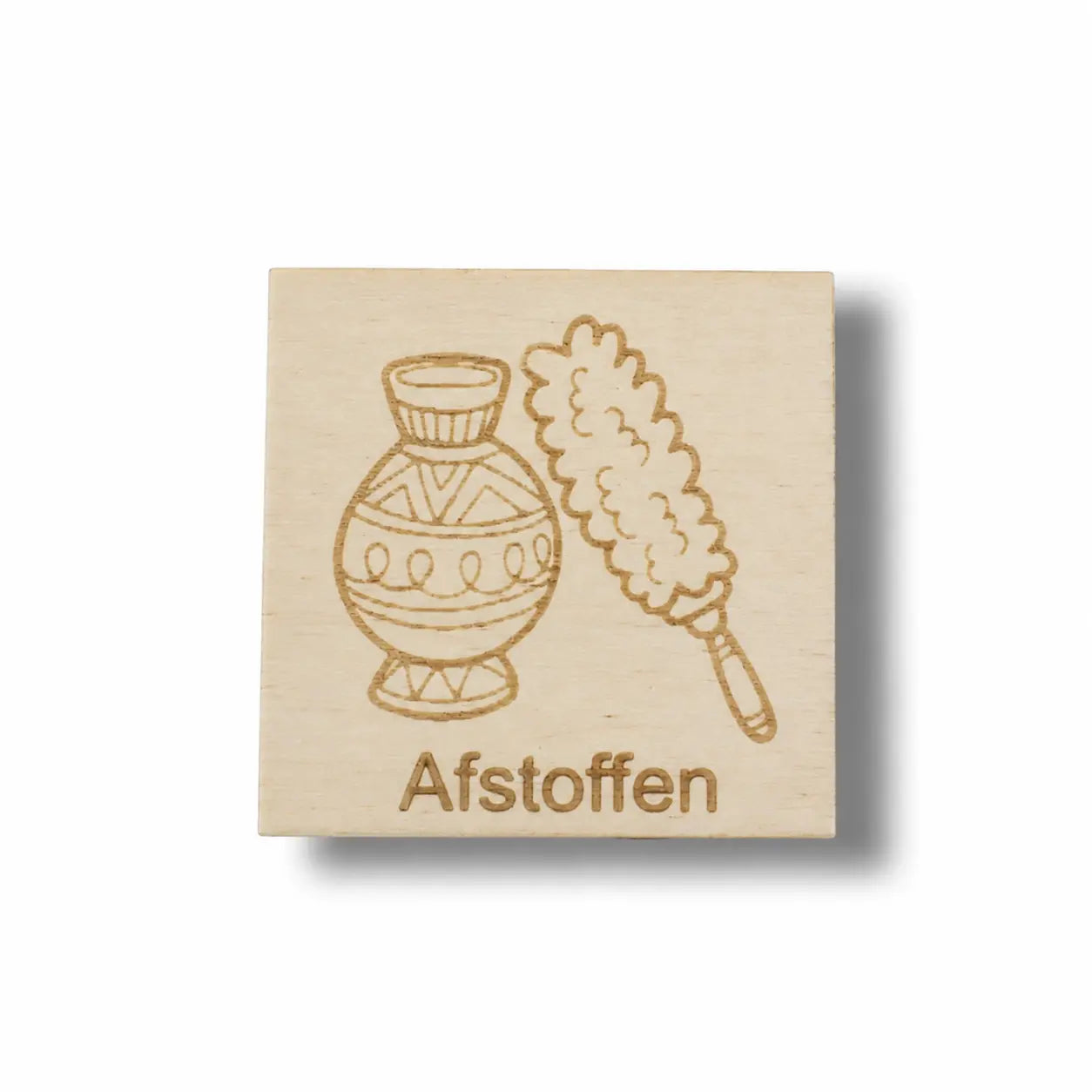 Pictogram Afstoffen – Klusjes pictogram voor weekplanner kind