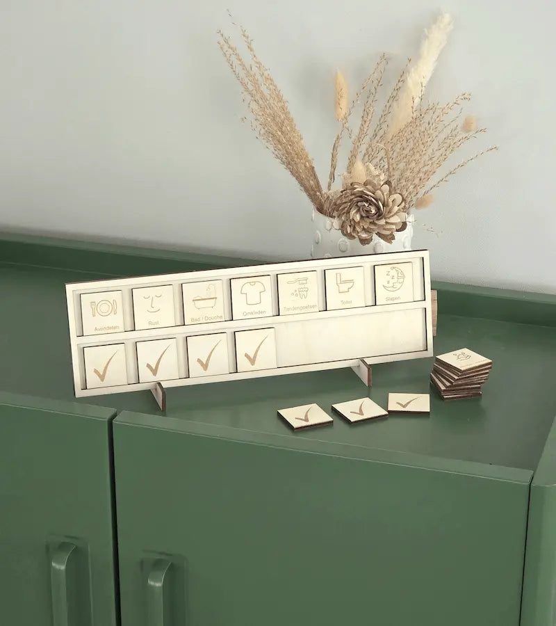 Dag-/avondroutine planner set