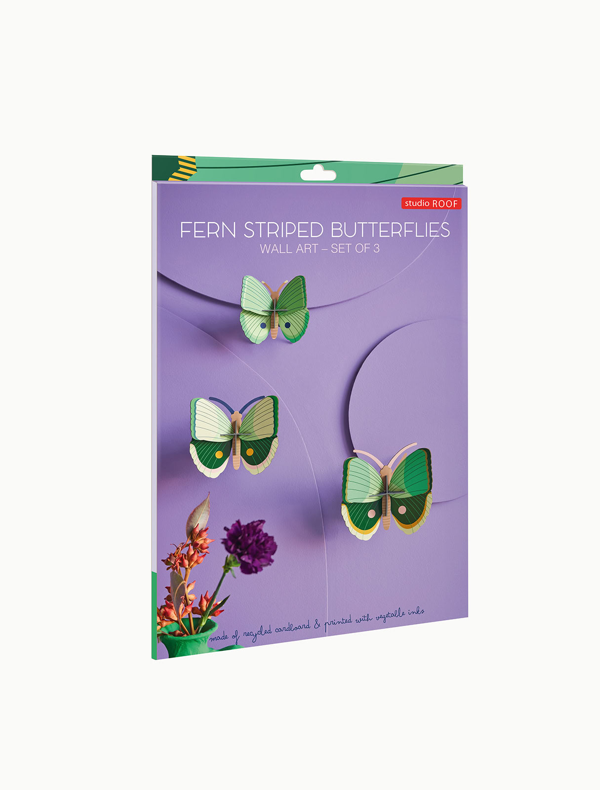 Studio ROOF Fern Striped Butterflies
