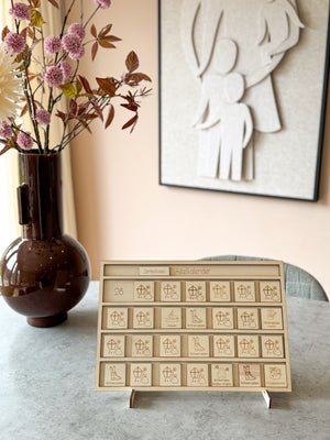 Sinterklaas Aftelkalender – Tel samen af naar pakjesavond