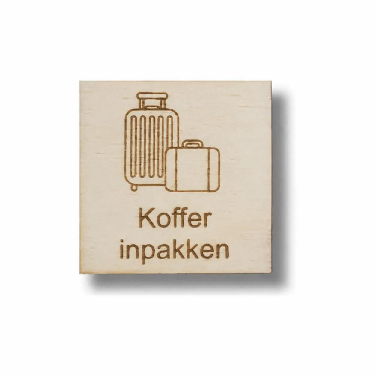 Pictogram Koffer Inpakken