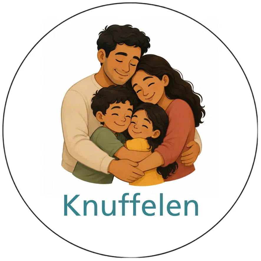 Magnetisch pictogram Knuffelen – versie C